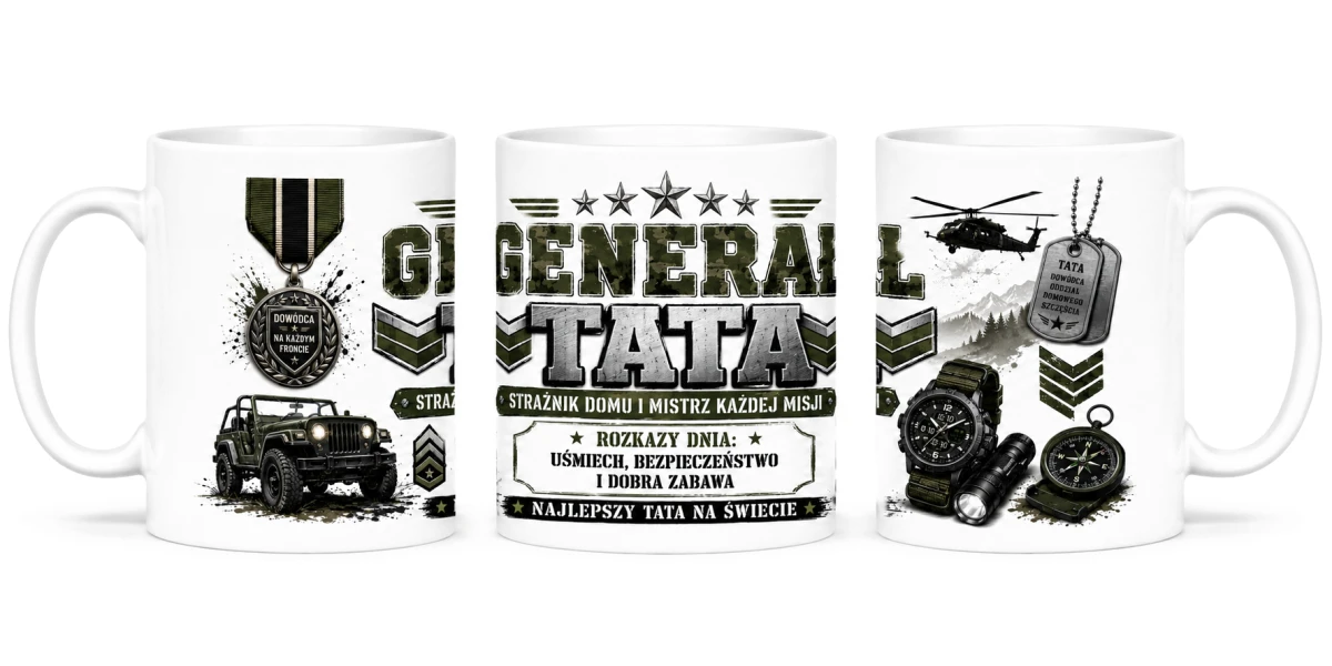 Kubek dla taty - Generał Tata