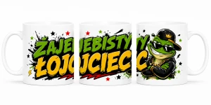 Kubek dla taty - Zajebisty Ojciec w czapce