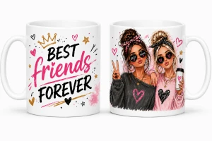 Kubek Best Friends Forever - przyjaciółki