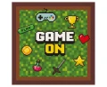 Serwetki papierowe Game On, 33 x 33 cm, 20 szt