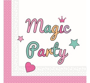 Serwetki papierowe Magic Party 33x33cm 20 szt