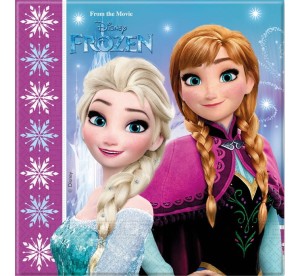 Serwetki KRAINA LODU 33x33 cm, 20 szt. ELSA ANNA