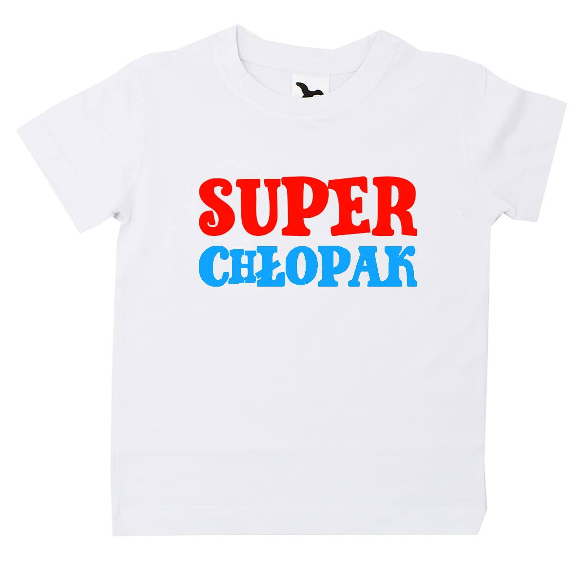 super chłopak czerwony-niebieski