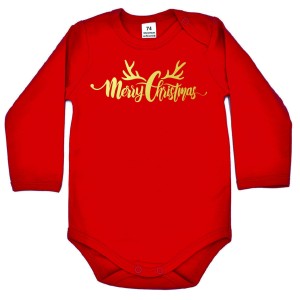 Body na święta - Merry Christmas z rogami